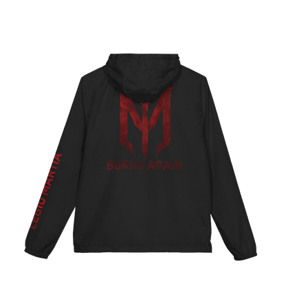 Marsborne Cloak windbreaker, black, back